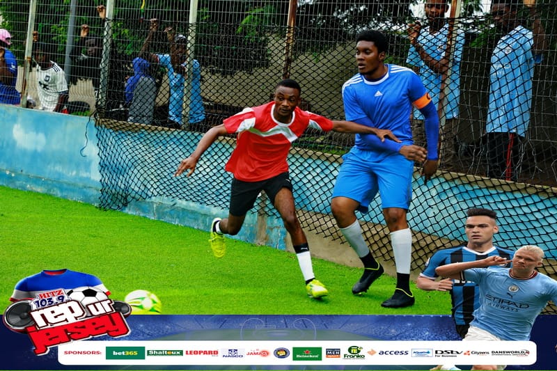 Photos: Hitz FM 'Rep Ur Jersey' underway at Aviation Social Centre Photos: Hitz FM 'Rep Ur Jersey' underway at Aviation Social Centre