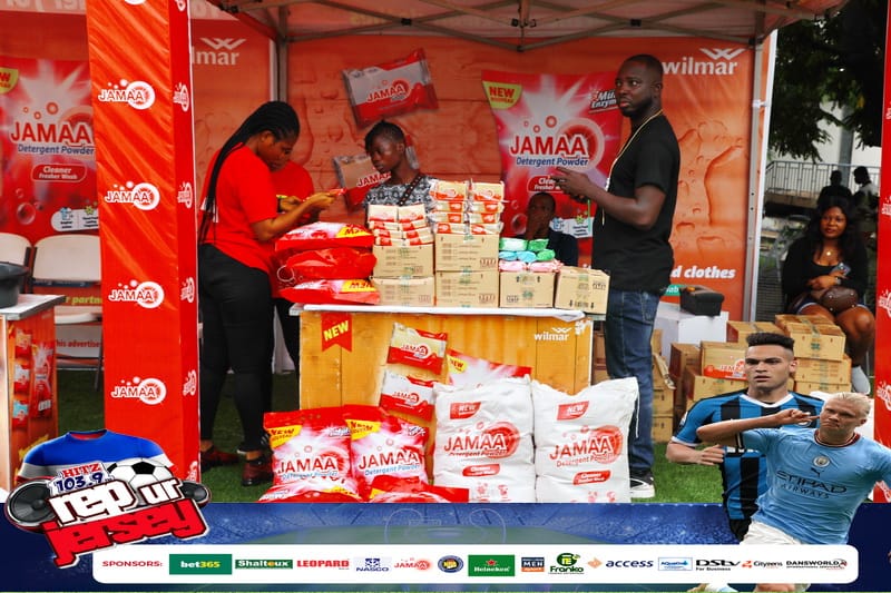 Photos: Hitz FM 'Rep Ur Jersey' underway at Aviation Social Centre Photos: Hitz FM 'Rep Ur Jersey' underway at Aviation Social Centre