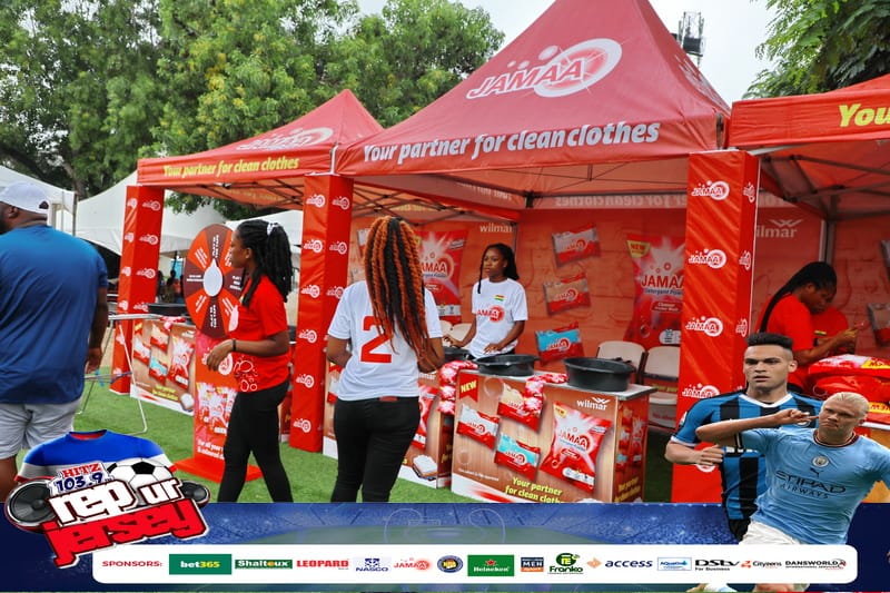 Photos: Hitz FM 'Rep Ur Jersey' underway at Aviation Social Centre Photos: Hitz FM 'Rep Ur Jersey' underway at Aviation Social Centre