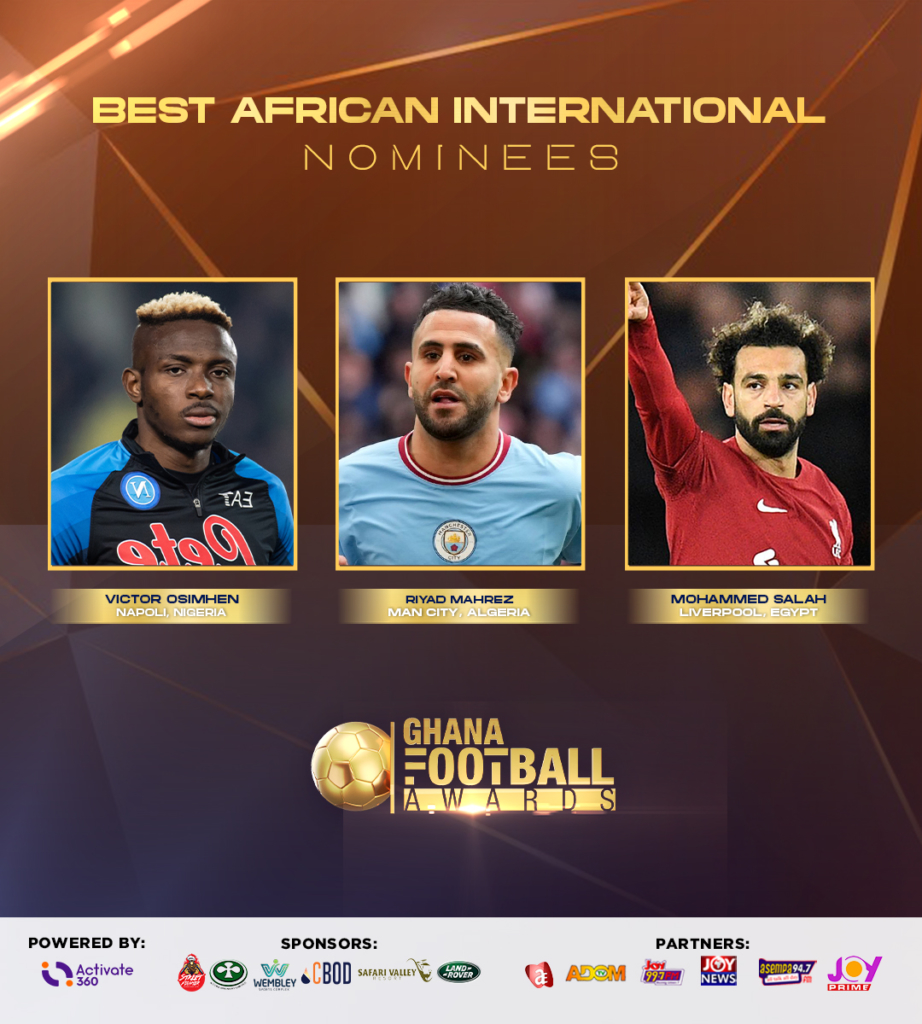 2023 Ghana Football Awards nominees announced; see full nominees list