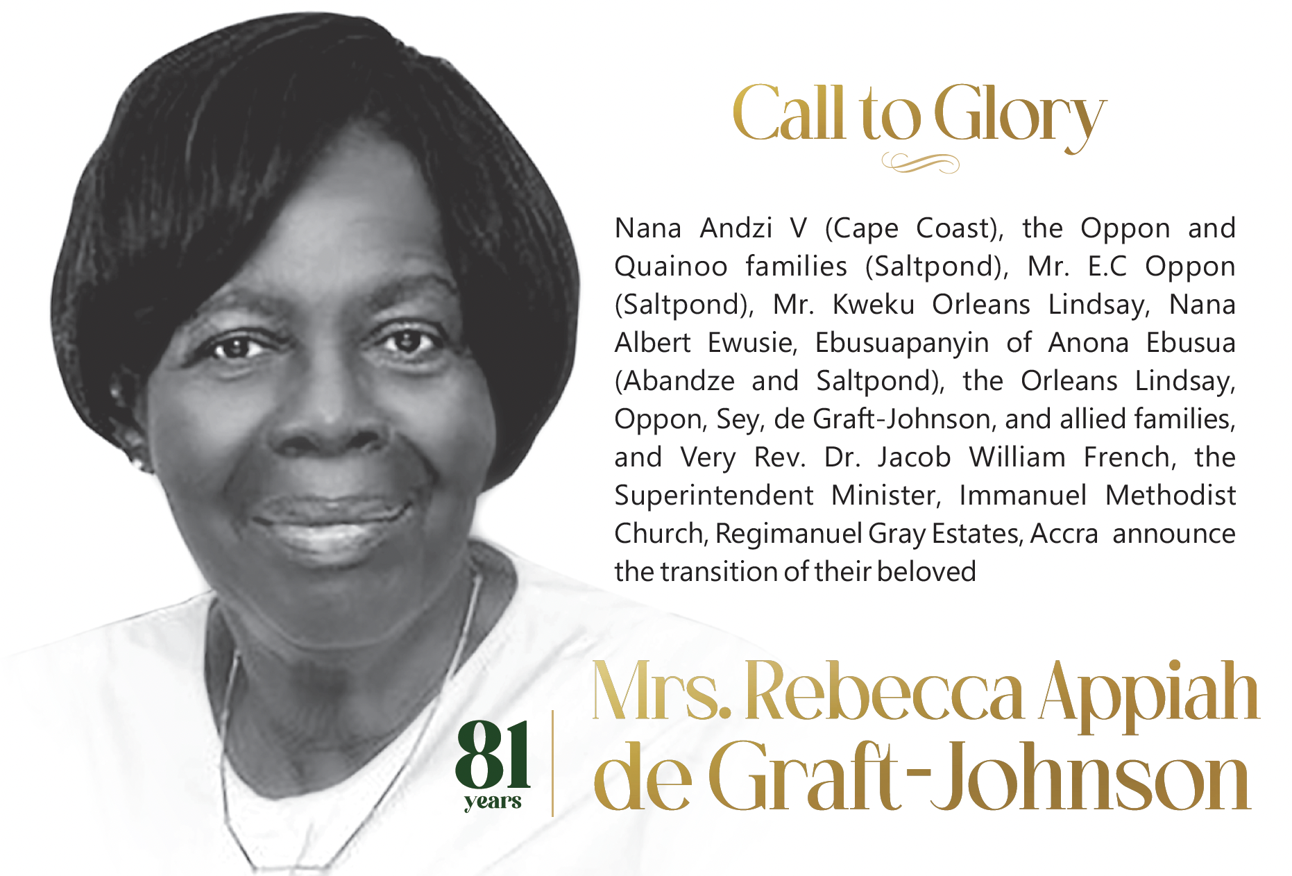 Rebecca Appiah De Graft Johnson