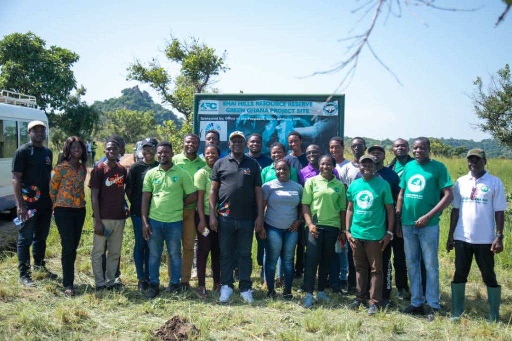 SDGs Advisory Unit partners with Forestry Commission to plant 1000 seedlings SDGs Advisory Unit partners with Forestry Commission to plant 1000 seedlings