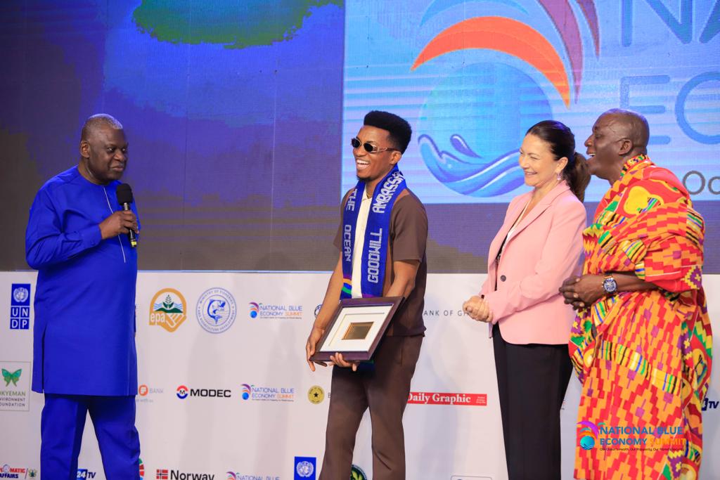 Kofi Kinaata appointed Oceans Ambassador by SDG advisory unit at the Office of the President