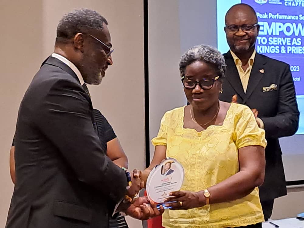 East Legon Chapter of FGBMFI hosts Prof. Drolor Bosso Adamtey at Peak Performance Seminar East Legon Chapter of FGBMFI hosts Prof. Drolor Bosso Adamtey at Peak Performance Seminar