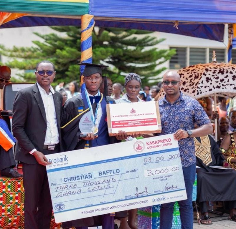 KTU Best Engineering Students grab Kasapreko Excellence Award - Vimarsana News
