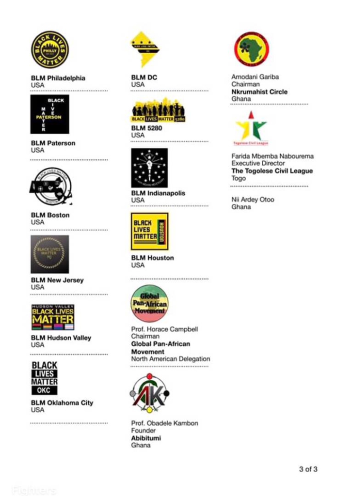 EFL joins other Pan African movements to stand with the people of Sudan