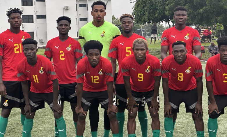 2023 U23 AFCON: German-born goalkeeper Jordan Amissah joins Black Meteors camp in Prampram