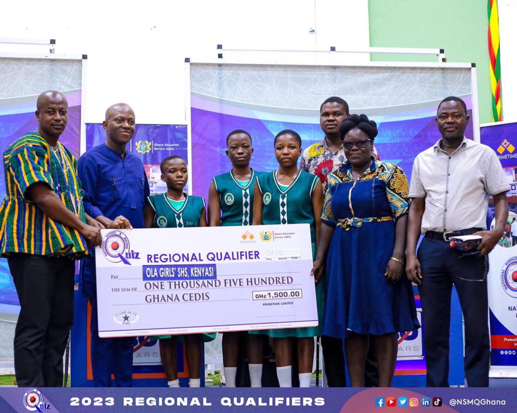 NSMQ23: Acherensua SHS, 2 others book preliminary stage slot