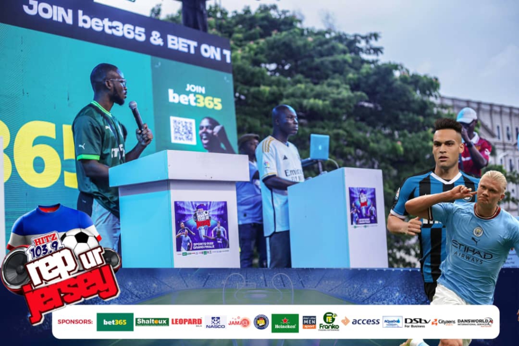 Sensational Richard Ankomah destroys Hitz FM Rep Ur Jersey '23 Champions League quiz