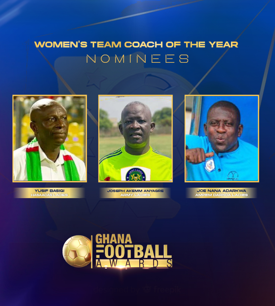 2023 Ghana Football Awards nominees announced; see full nominees list 2023 Ghana Football Awards nominees announced; see full nominees list