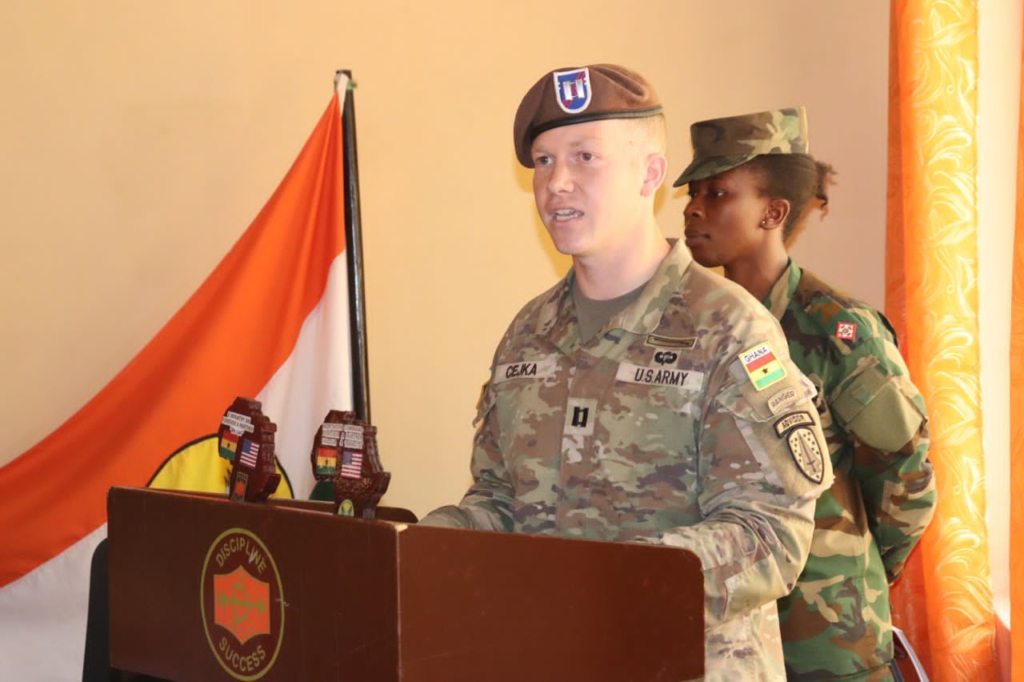 Military officers from 6 Infantry Battalion end 4-week course on violent extremism in Tamale