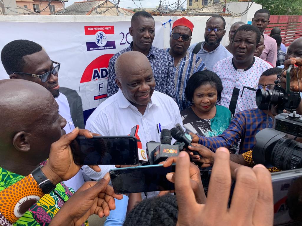 #ElectionHQ: Our strategy was to target selected delegates – Aide to Addai-Nimoh 2 Politics NPP Presidential Mr Francis Addai Nimoh a former Member of Parliament for Mampong speaking to the media after his vetting on Friday