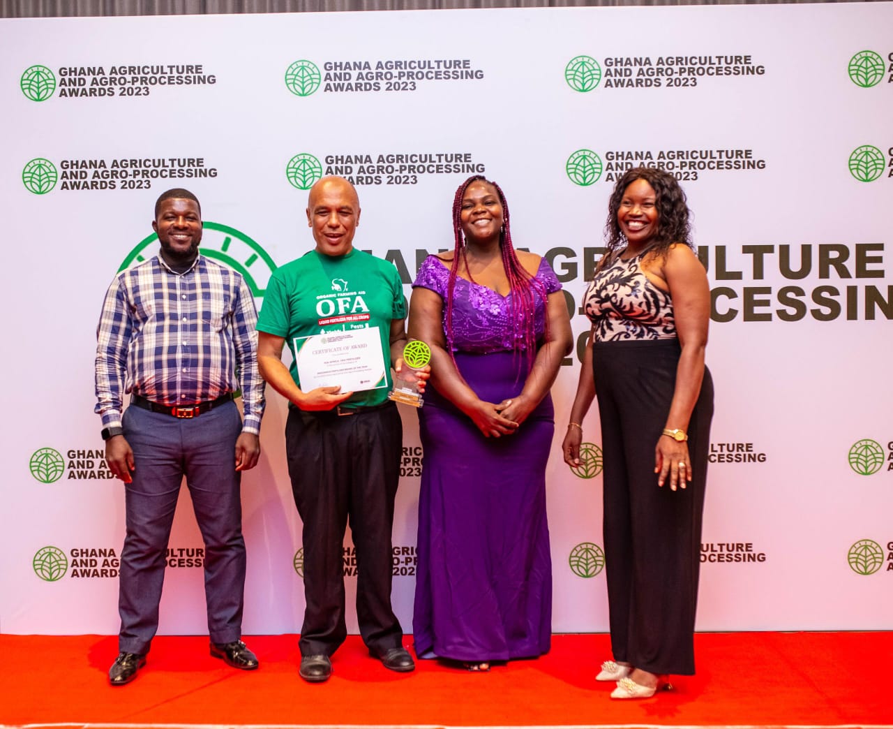 HJA Africa’s OFA wins 'GhanaMade Fertilizer Brand of the Year