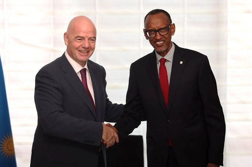 FIFA boss Infantino discusses football growth in Rwanda with President Paul Kagame 2 484a093a 1f86 48f9 8886 99e46d944095