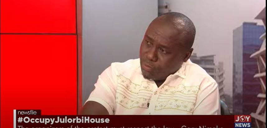 #OccupyJulorbiHouse: Organisers of demonstrations must respect the law - Gary Nimako #OccupyJulorbiHouse: Organisers of demonstrations must respect the law - Gary Nimako