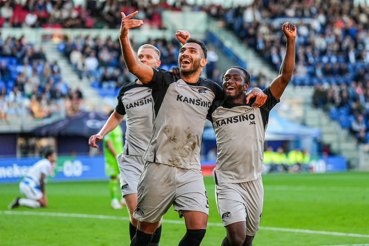Ghanaian forward Ibrahim Sadiq gets assist as AZ Alkmaar win big in Eredivisie 2 Ibrahim Sadiq