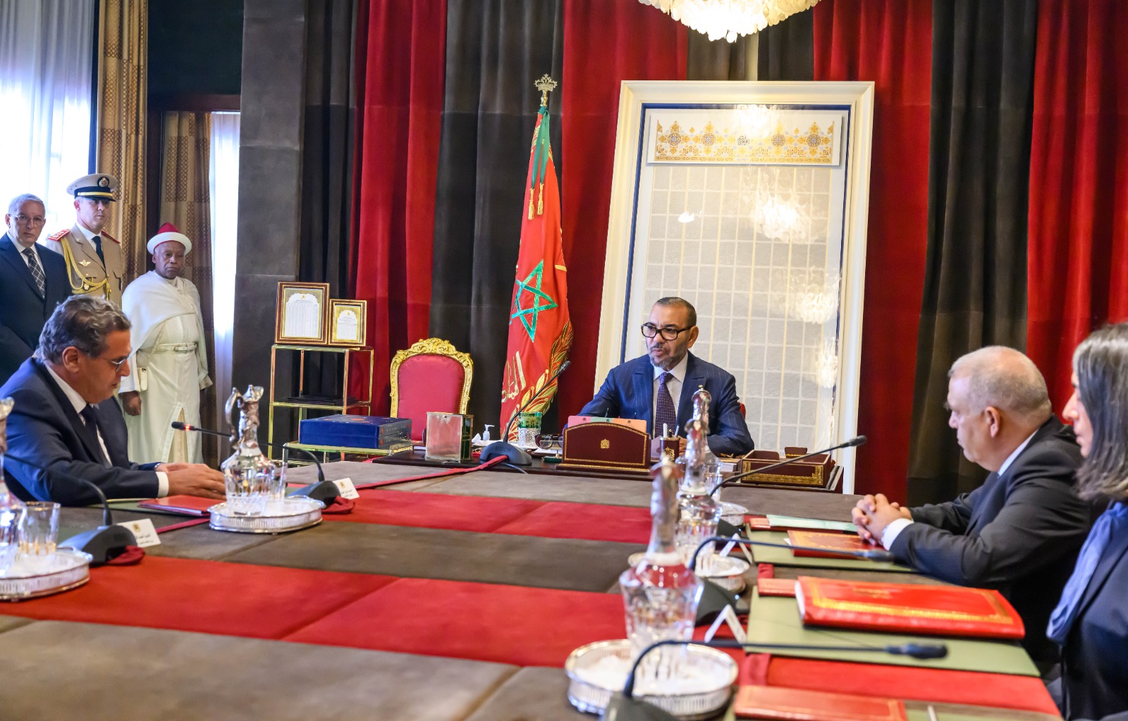 King Mohammed VI on earthquake