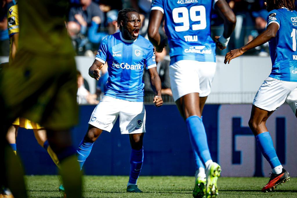 Ghanaian winger Joseph Paintsil scores first goal in Genk’s dramatic draw against Truidense 2 Paintsil