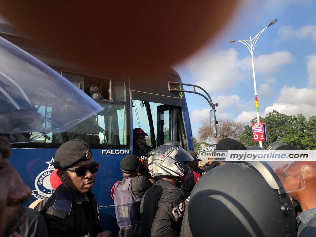 Use of brute force on protesters regrettable – NDC 2 Protestors arrested 3