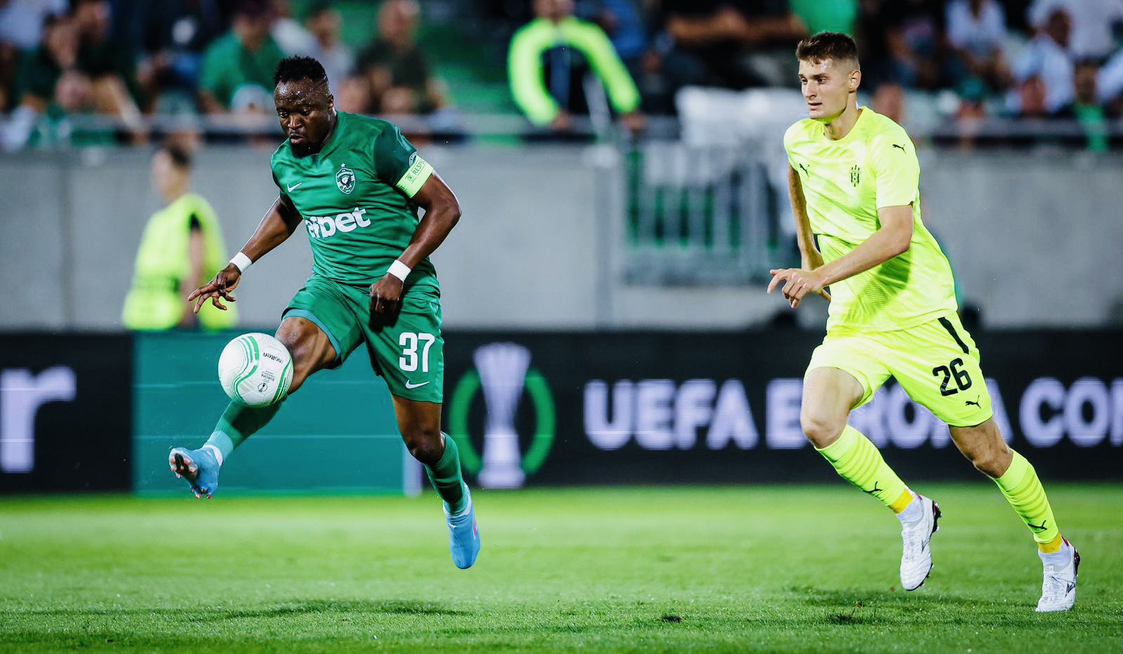 Bernard Tekpetey scores as Ludogorets draw against Lokomotiv Plovdiv 2 Tekpetey