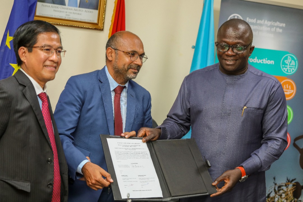 EU, Ghana, FAO launch €10m project to combat food insecurity in northern Ghana 3 WhatsApp Image 2023 09 19 at 13.44.192