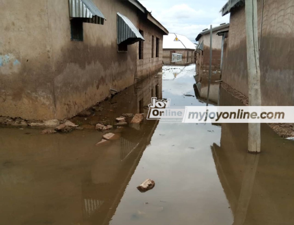 Buipe devastated by floods, about 1,500 residents displaced