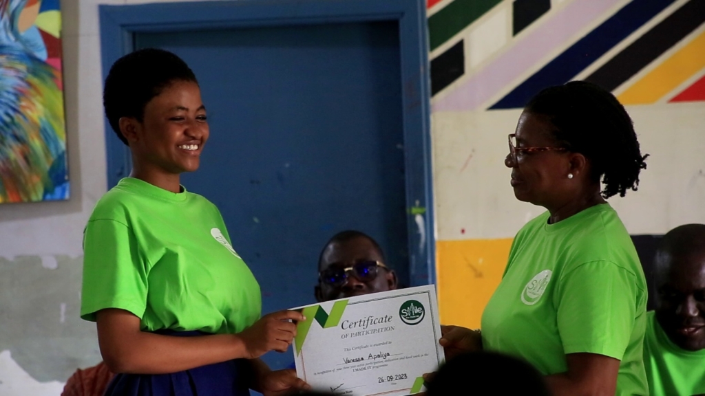 Empowering Girls: Smile for Child Ghana honours 6 outstanding students in ‘I MADE IT’ program 2 WhatsApp Image 2023 09 28 at 23.54.50