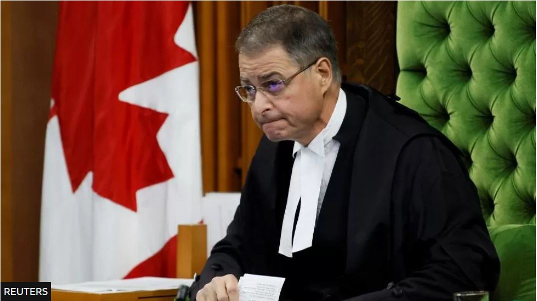 Canada's Speaker Anthony Rota resigns after Nazi in parliament row - Vimarsana News