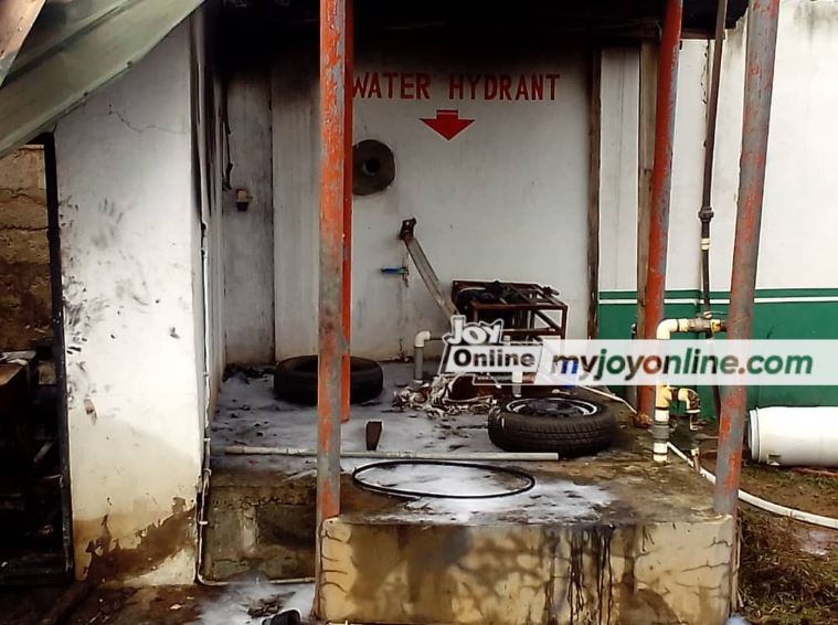 One injured in gas station fire at Katamanso One injured in gas station fire at Katamanso