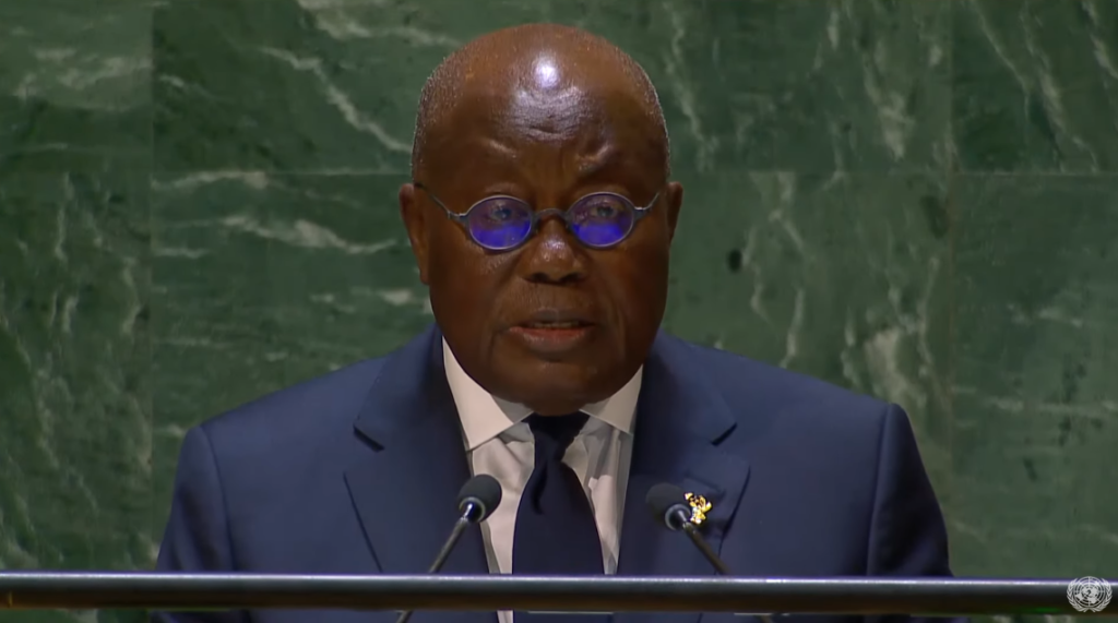 Livestream: Akufo-Addo addresses UN General Assembly