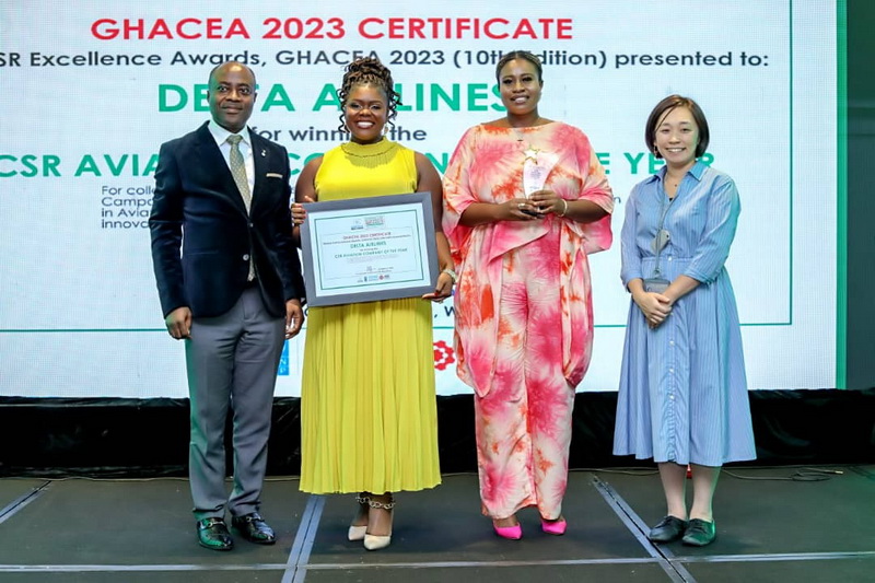 Delta Air Lines wins CSR Excellence Award in Ghana - Vimarsana News