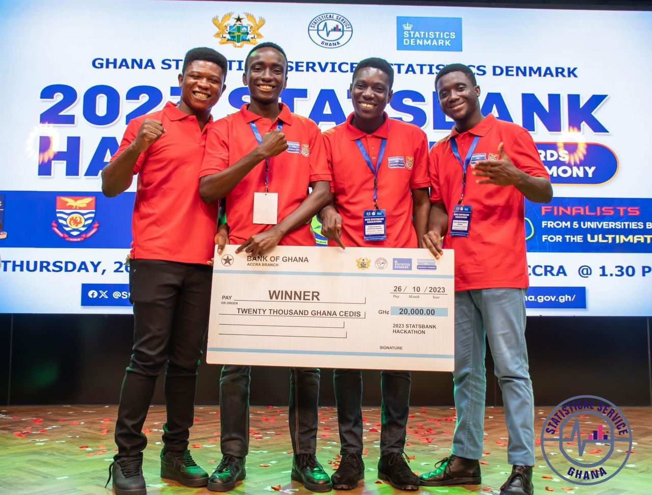 UCC's Team Badwenba wins 2023 StatsBank Hackathon - Vimarsana News