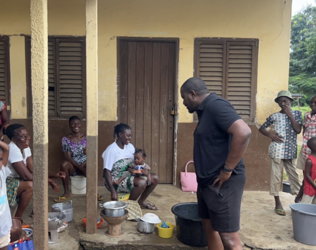 John Dumelo provides shelter, relief items to victims of Akosombo Dam spillage