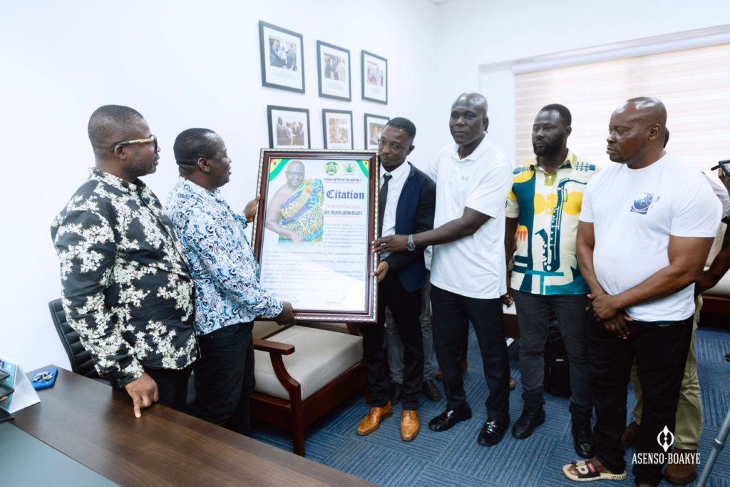 Bantama assembly members honour MP Asenso-Boakye