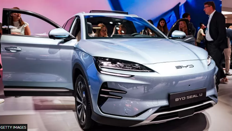 US adds BYD to list of firms with alleged Chinese military t