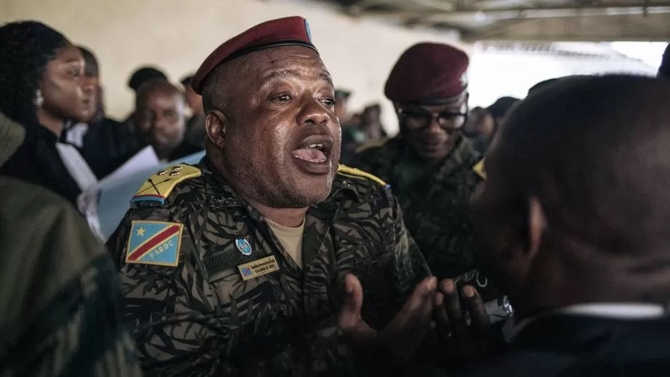 Col Mike Mikombe was accused of ordering his officers to open fire on anti UN protesters