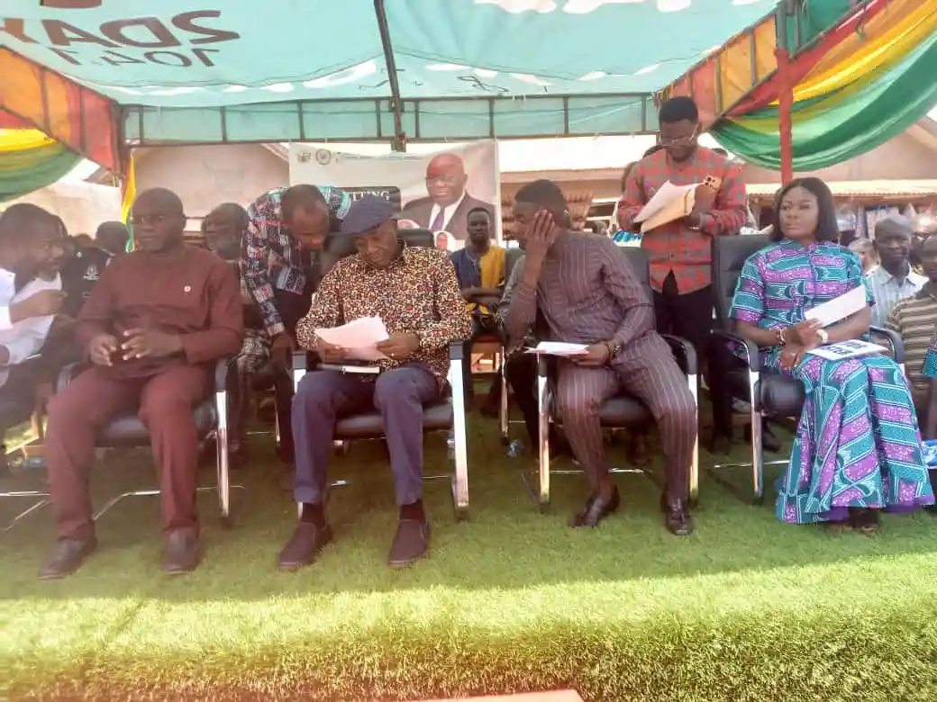 Nkoranza South: Dan Botwe cuts sod for ultra-modern market complex 2 Dan Botwe