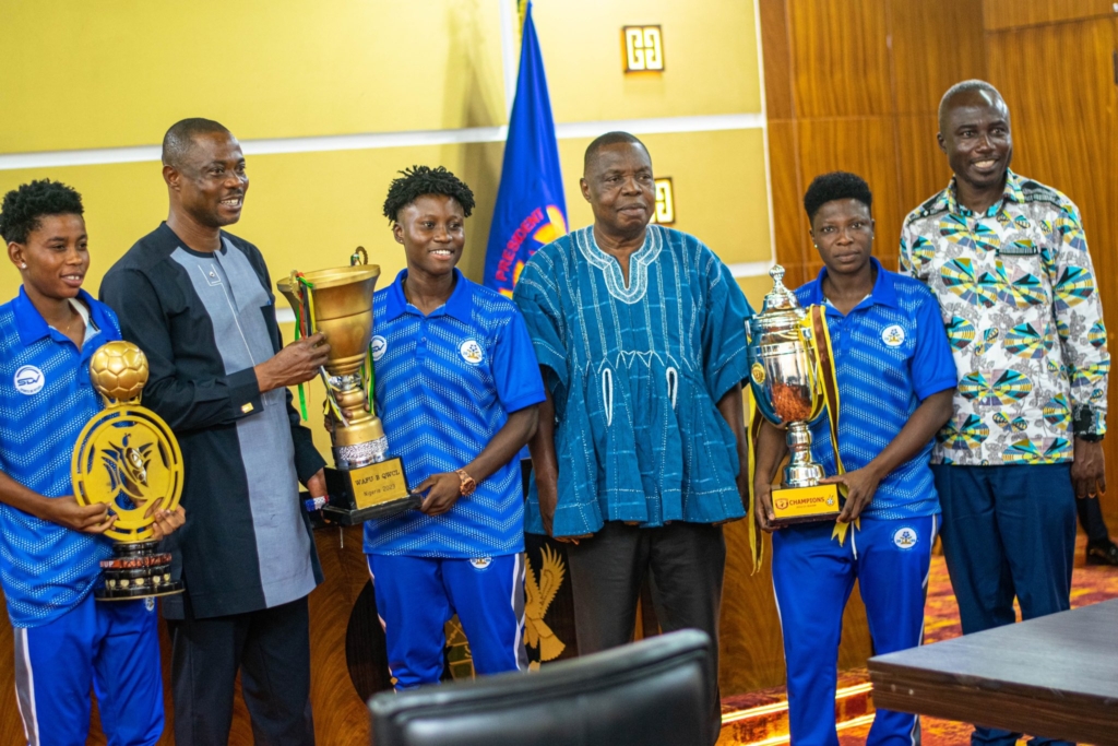 Ampem Darkoa Ladies get 500K cedis from Akufo-Addo ahead of CAF Women's Champions League campaign