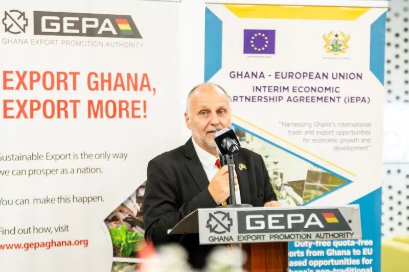 Deputy GEPA Chief Executive Samuel Dentu