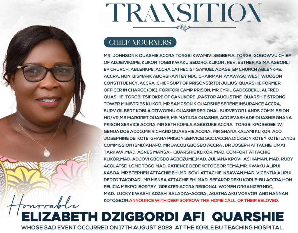 Elizabeth Dzigbordi Afi Quarshie