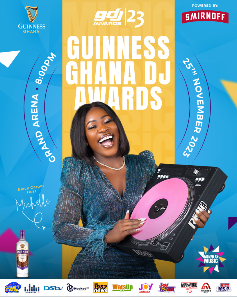 Guinness Ghana DJ Awards 2023 slated for Nov. 25
