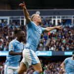 Haaland and Alvarez score in Man City's 2-1 win over Brighton Haaland and Alvarez score in Man City's 2-1 win over Brighton
