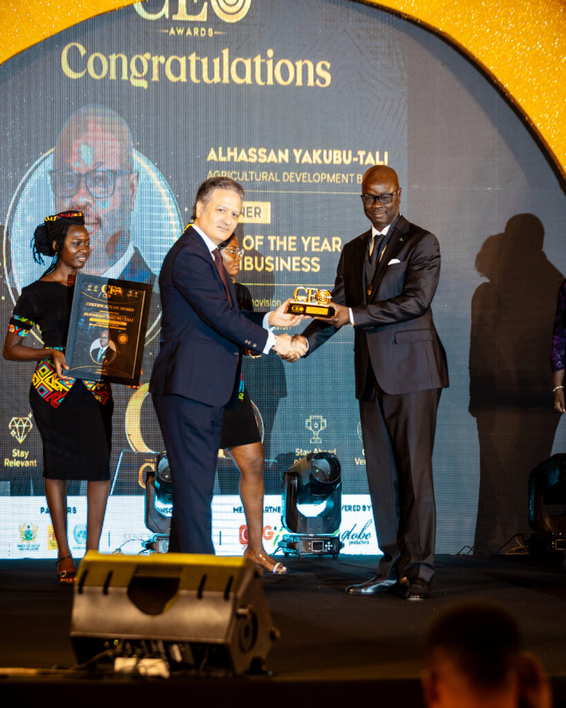 ADB MD bags Agribusiness Financing CEO of the Year - Vimarsana News