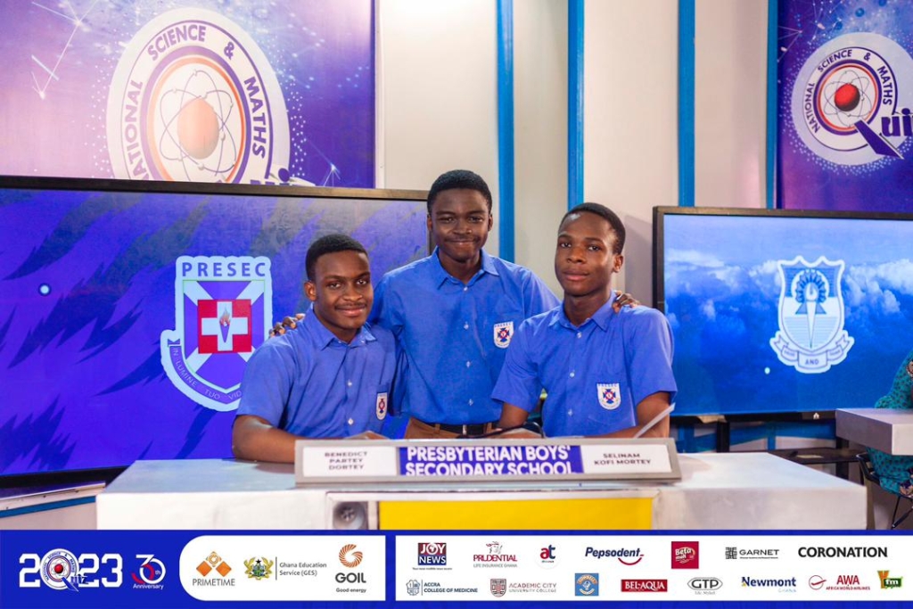 NSMQ23: Remarkable display of intellectual prowess and thrilling conclusion at one-eighth stage