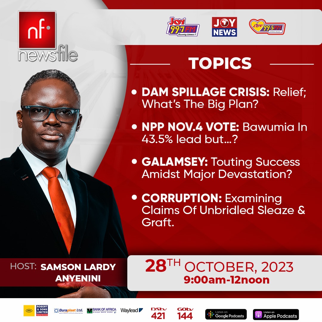 Newsfile discusses Akosombo Dam spillage, NPP conference and other issues - Vimarsana News