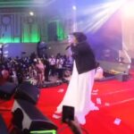 Piesie Esther encounters wardrobe malfunction during performance on stage