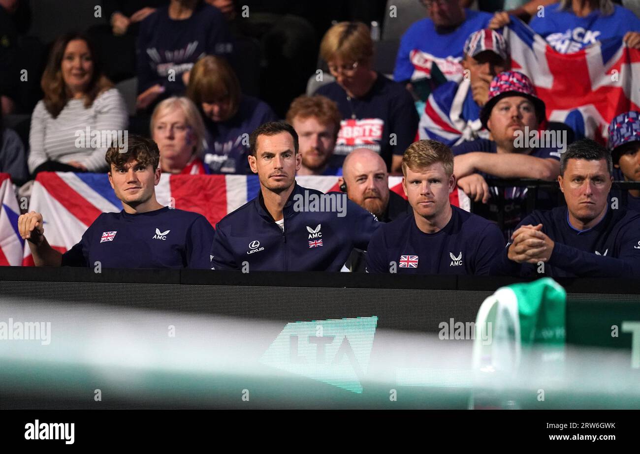 Davis Cup 2023: Cameron Norrie and Andy Murray named in unchanged British quintet for knockout stages 2 Team Britain