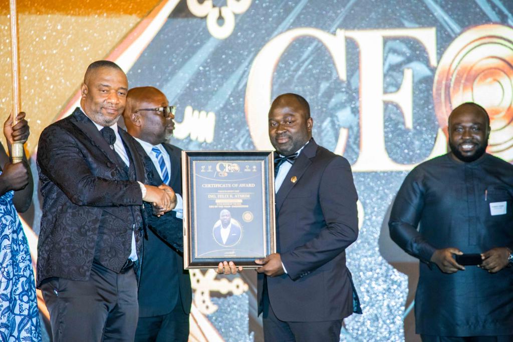 Ghana CEO Awards: FeDems Limited's Ing. Felix Atsrim wins best CEO in engineering - Vimarsana News