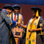 UPSA honours outgoing registrar at 15th Congregation UPSA honours outgoing registrar at 15th Congregation