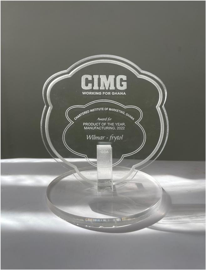 Frytol wins CIMG ‘Product of the Year’ Manufacturing Category for 2nd year in a row